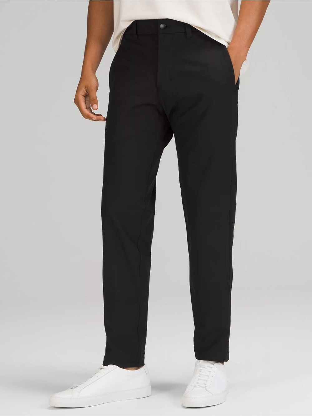 Lululemon Men’s Black ABC Commission Pants Slim Fit Warpstream Tech 36